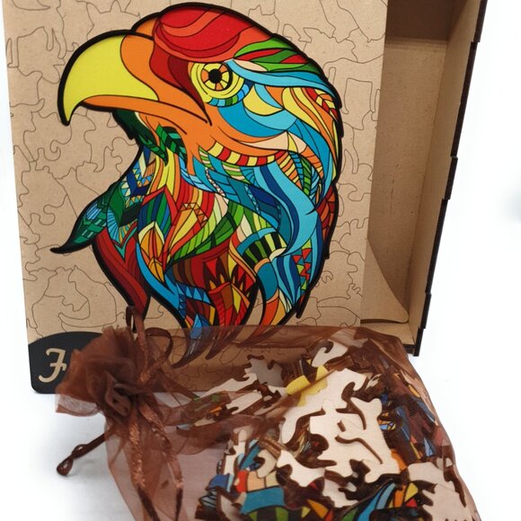 Suvira Animal Wooden Puzzle - Engaging, Educational, Perot - Picture 3 of 6